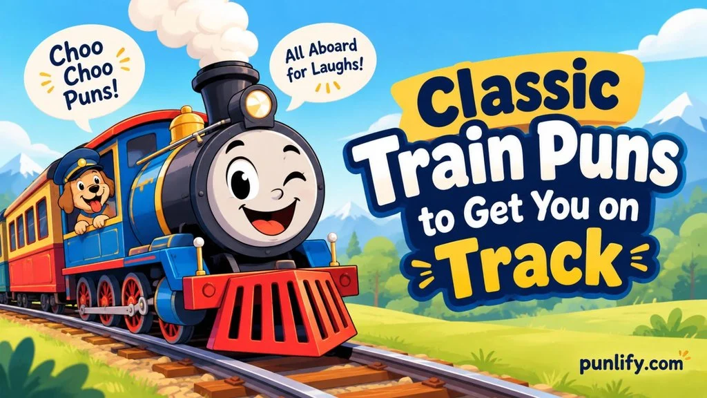 Classic Train Puns to Get You on Track