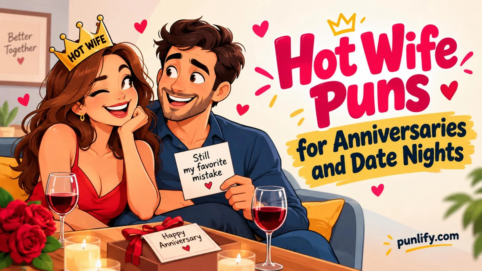 Hot Wife Puns for Anniversaries and Date Nights