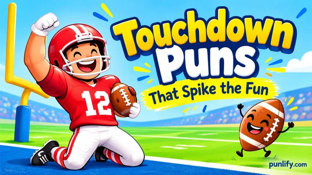 Touchdown Puns That Spike the Fun