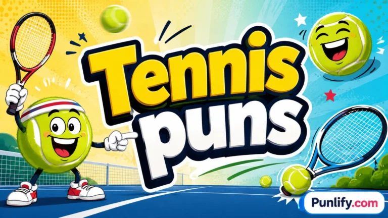 Tennis puns