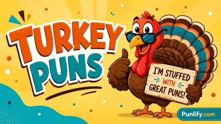 390 Funny Turkey Puns 🦃 That’ll Have You Gobbling with Laughter