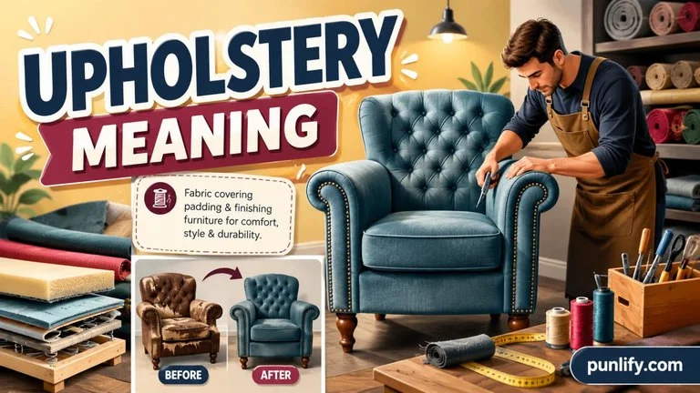 upholstery meaning