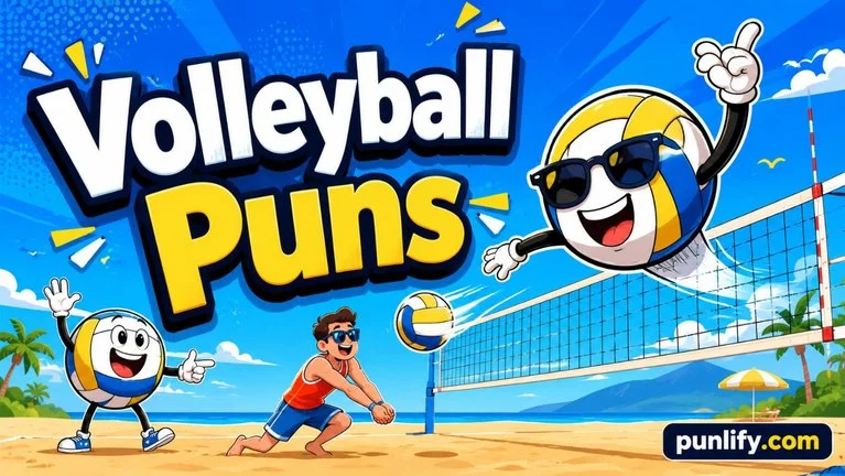 Volleyball Puns