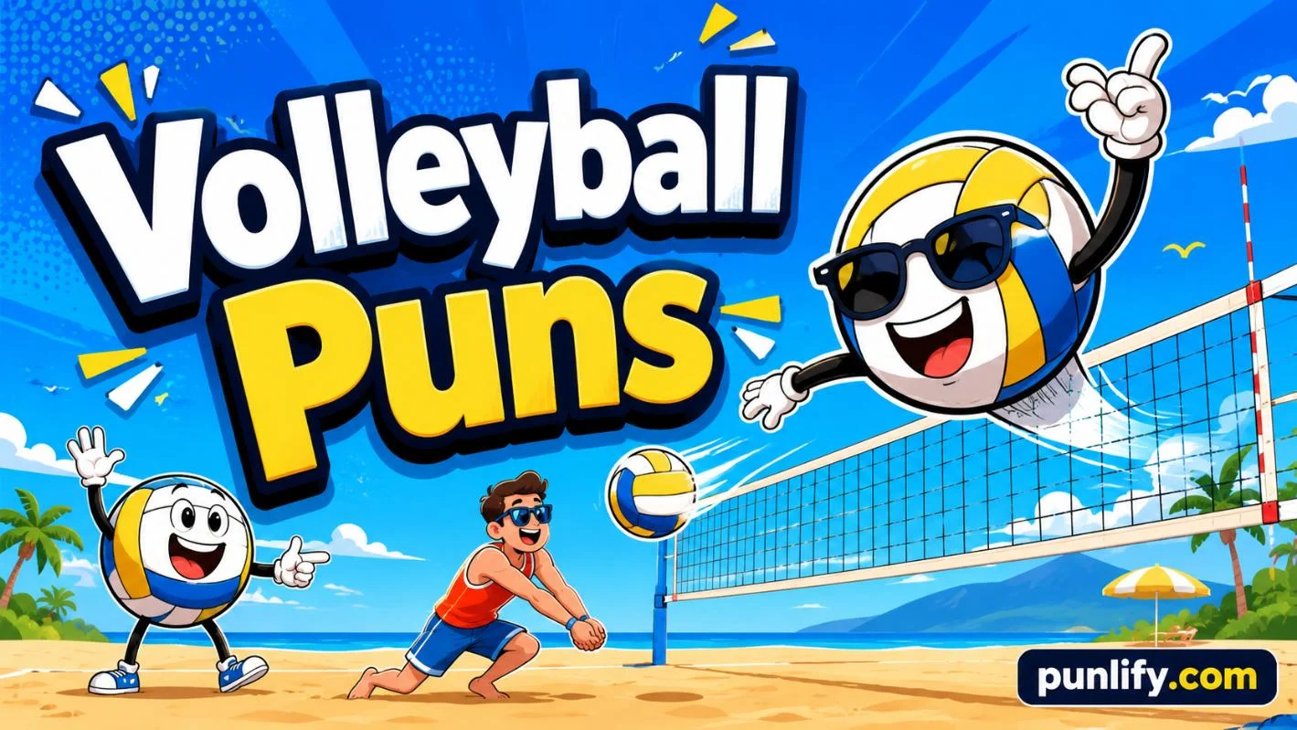 Volleyball Puns