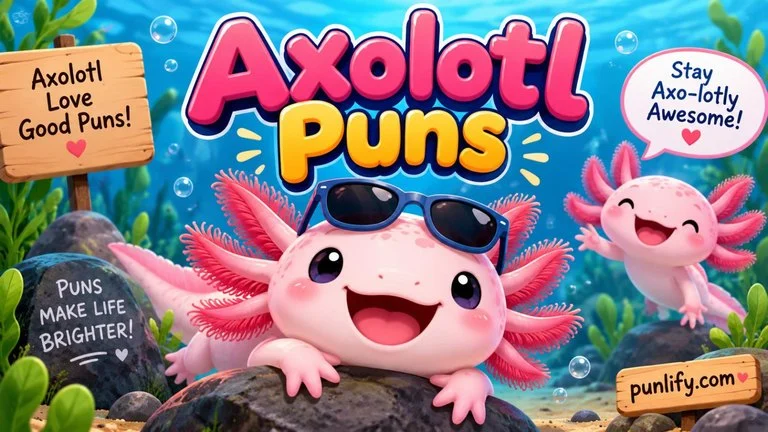 Axolotl Puns
