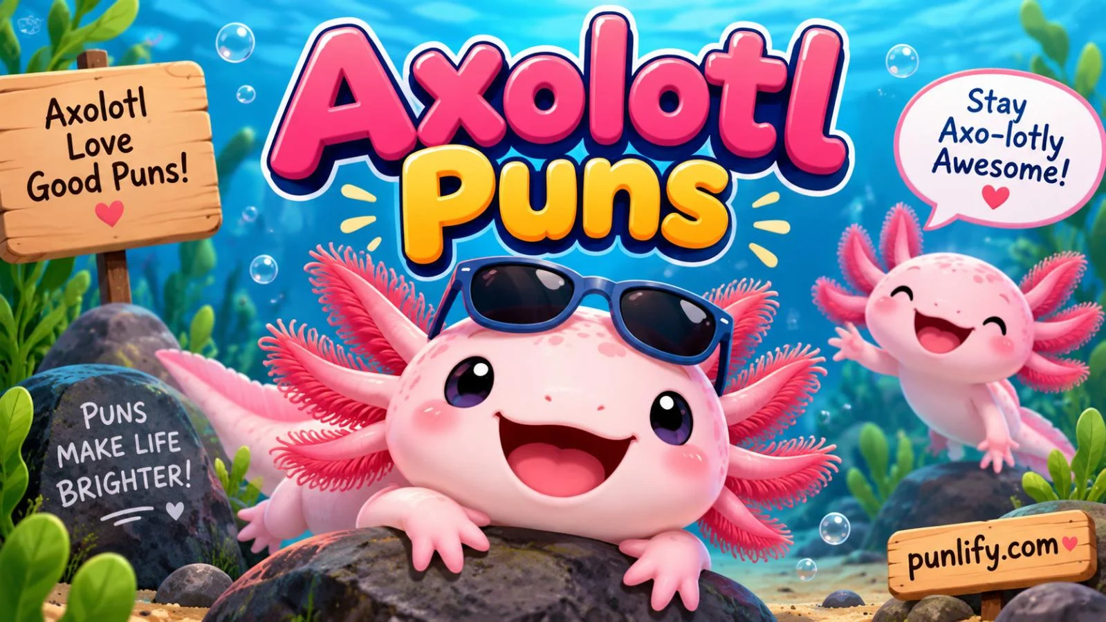 Axolotl Puns