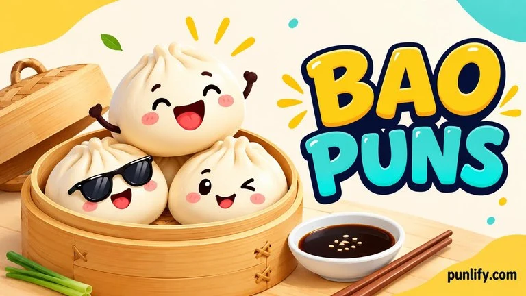 177+ Funny Bao Puns That’ll Steam Up Your Day