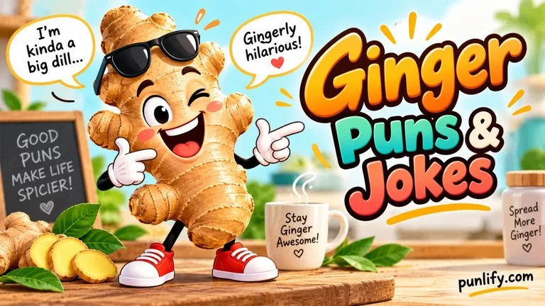 Ginger Puns & Jokes