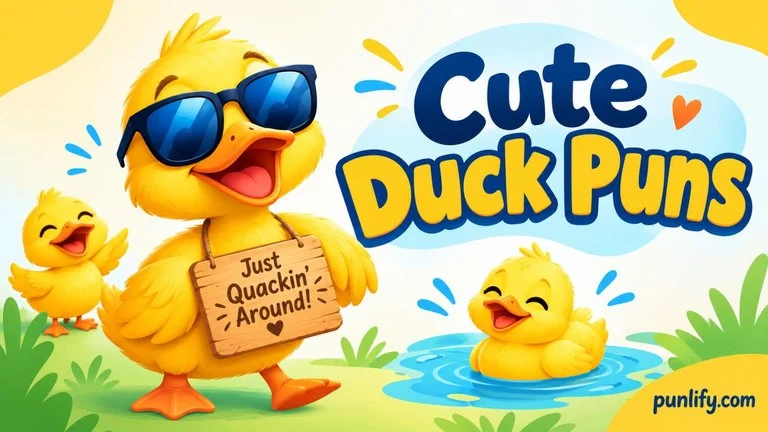 Cute Duck Puns