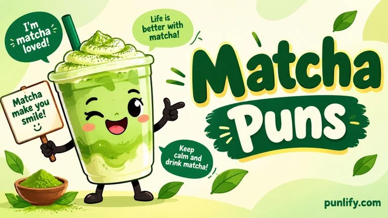 Matcha Puns