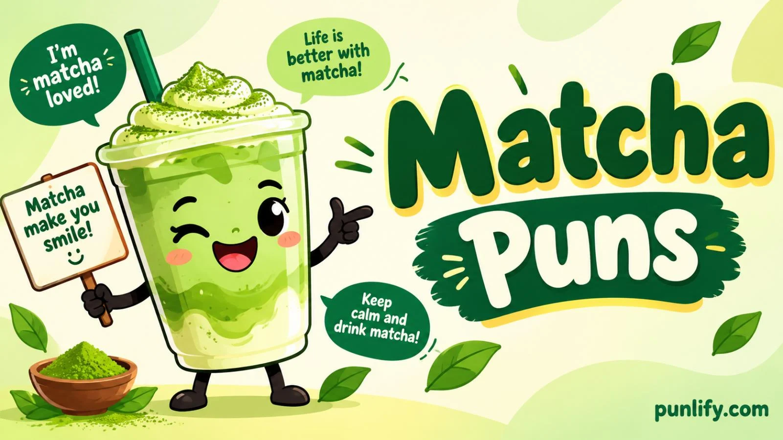 Matcha Puns