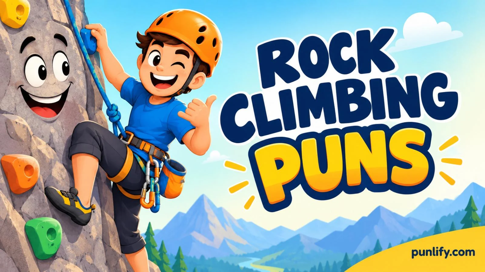 Rock Climbing Puns
