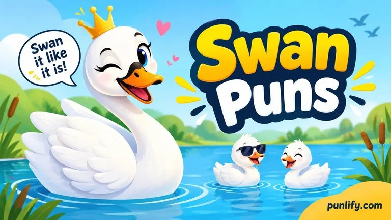 Swan Puns
